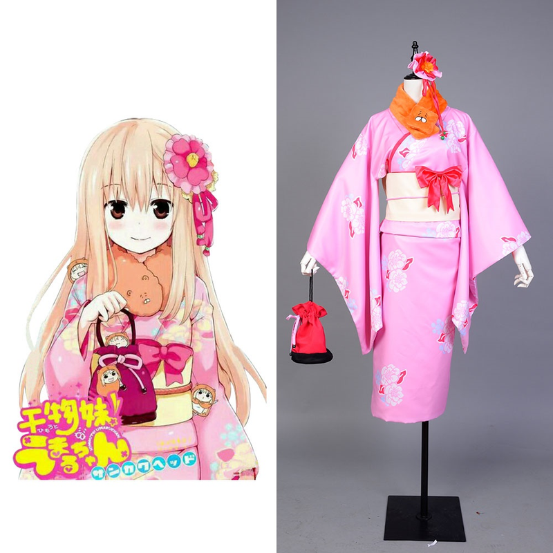 Himouto Umaru Chan Kimono Cosplay Costume - CrazeCosplay