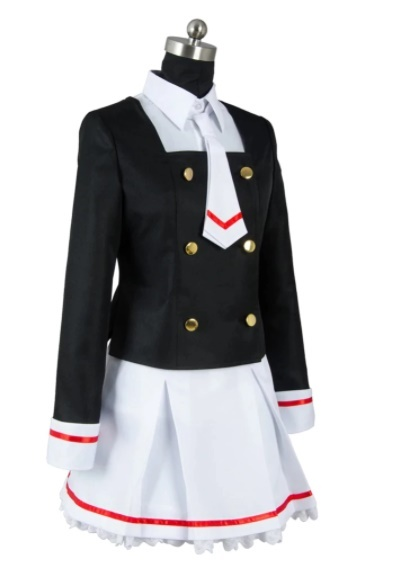 card captor sakura kinomoto school uniform outfit cosplay costume - CrazeCosplay