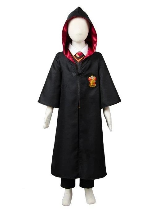 Harry Potter Gryffindor Robe Uniform Harry Potter Cosplay Costume Child Ver - CrazeCosplay