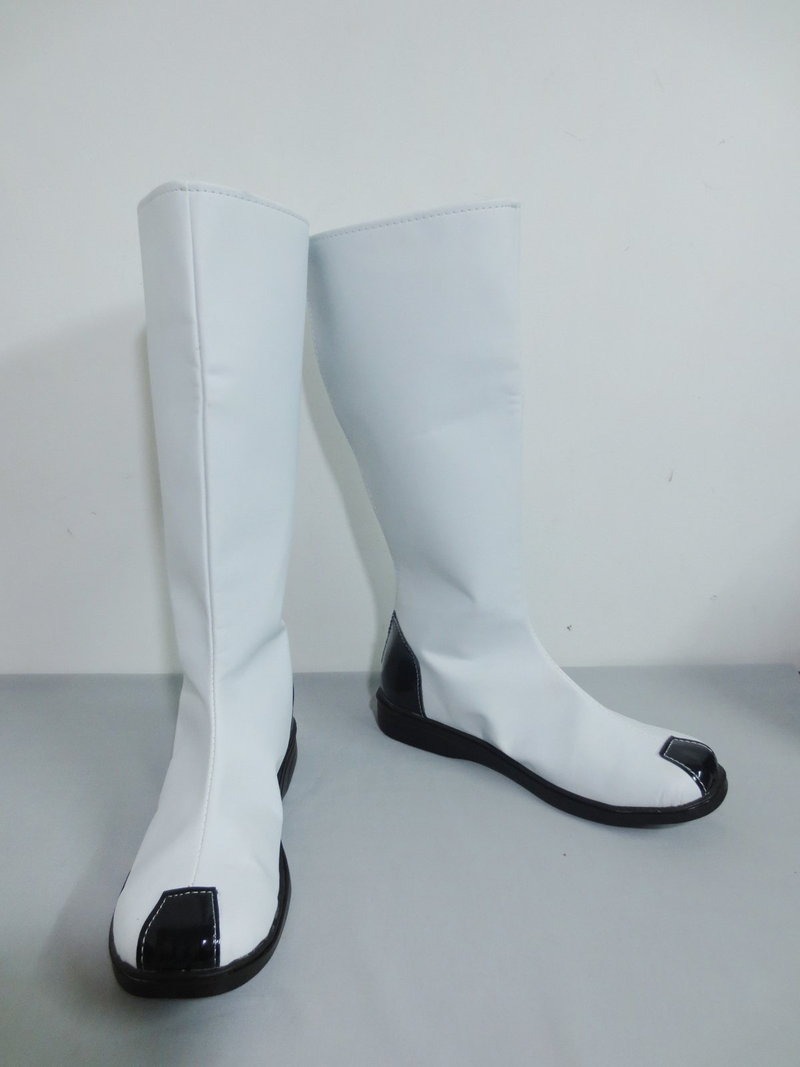 Gundam Seed Zaft White Cosplay Boots - CrazeCosplay