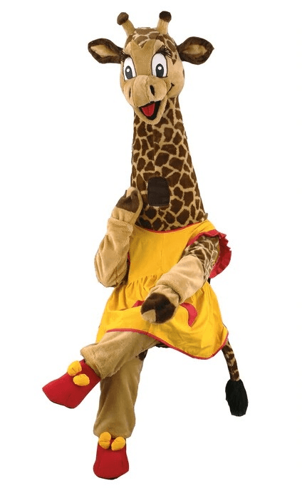 Giraffe Mascot Costume Fancy Dress Outfit - CrazeCosplay