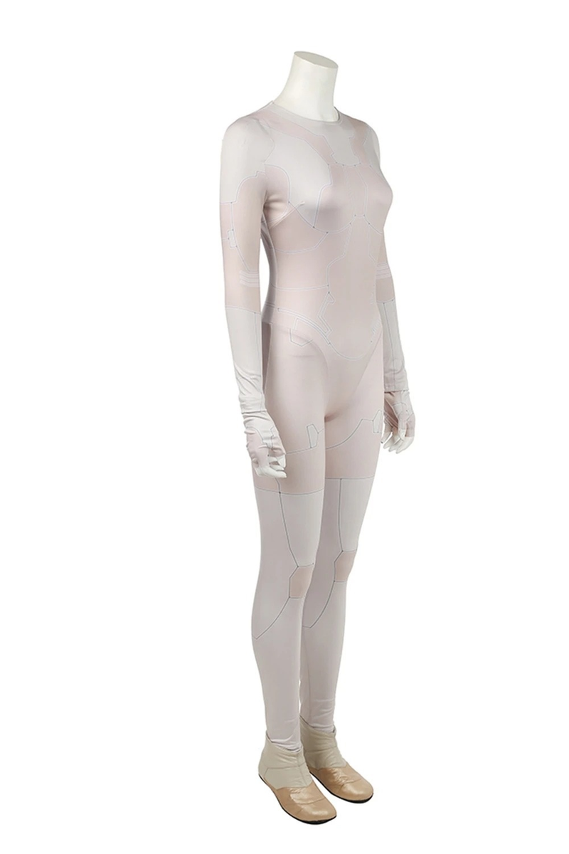 Ghost In The Shell Movie Major Jumpsuit Cosplay Costume - CrazeCosplay