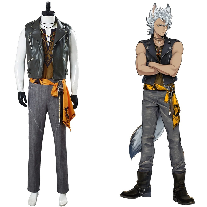 Game Twisted Wonderland Jack Howl Halloween Outfit Cosplay Costume - CrazeCosplay