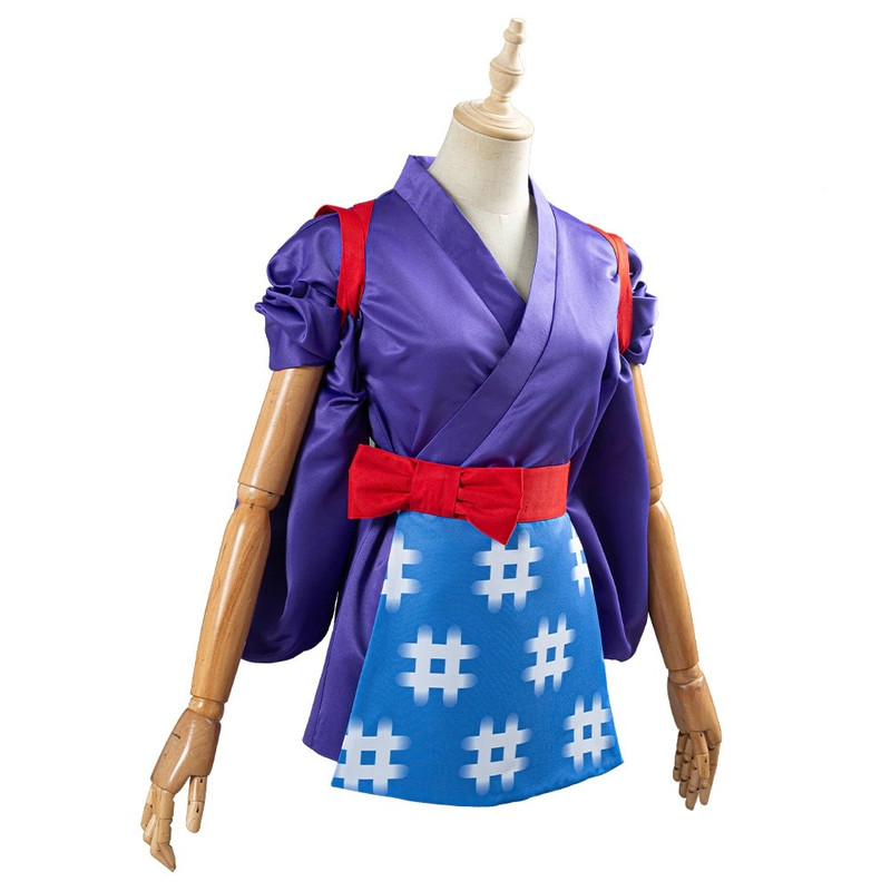 Game Animal Crossing Daisy Mae Cosplay Costume Women Kimono Outfit Halloween Carnival Costume - CrazeCosplay