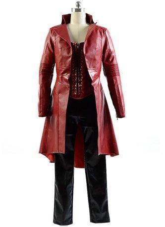 captain america civil war avengers scarlet witch wanda outfit cosplay costume - CrazeCosplay