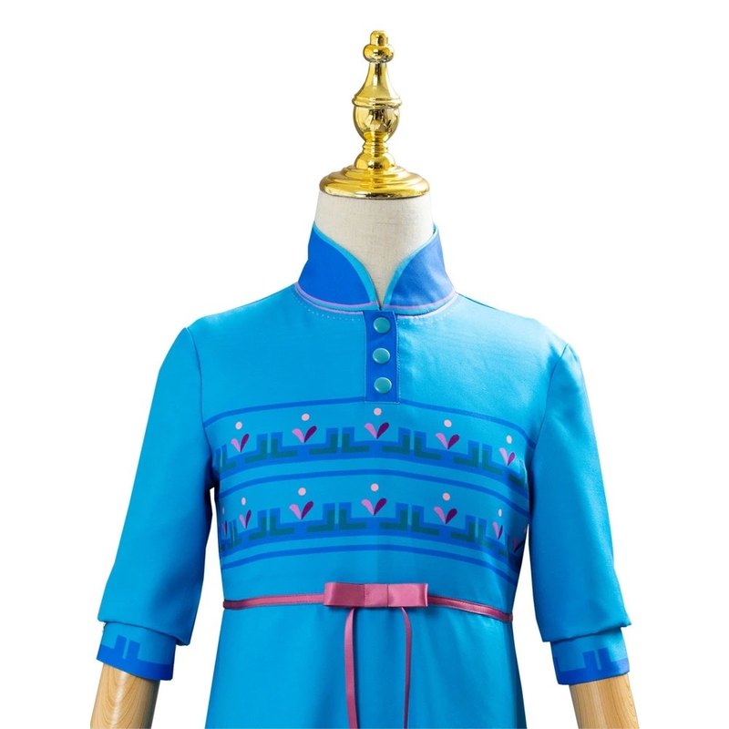 Frozen frozer 2 ii Princess Anna Fancy Dress Up For Kids Girls Cosplay Costume - CrazeCosplay