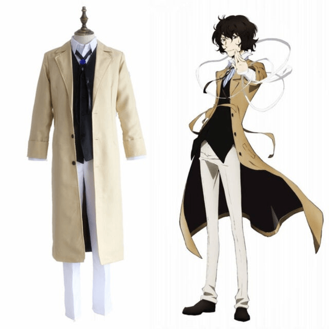 bung stray dogs osamu dazai cosplay costume - CrazeCosplay