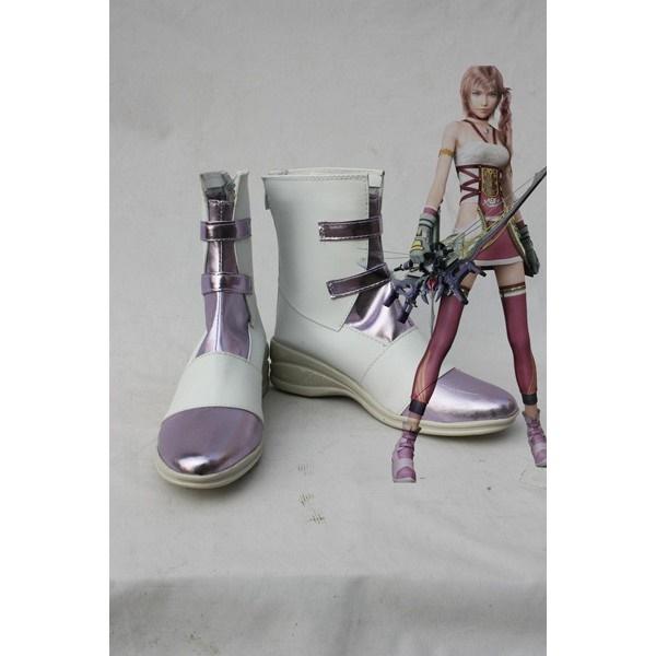 Ff13 2 Final Fantasy Xiii 2 Serah Cosplay Shoes Boots-CrazeCosplay