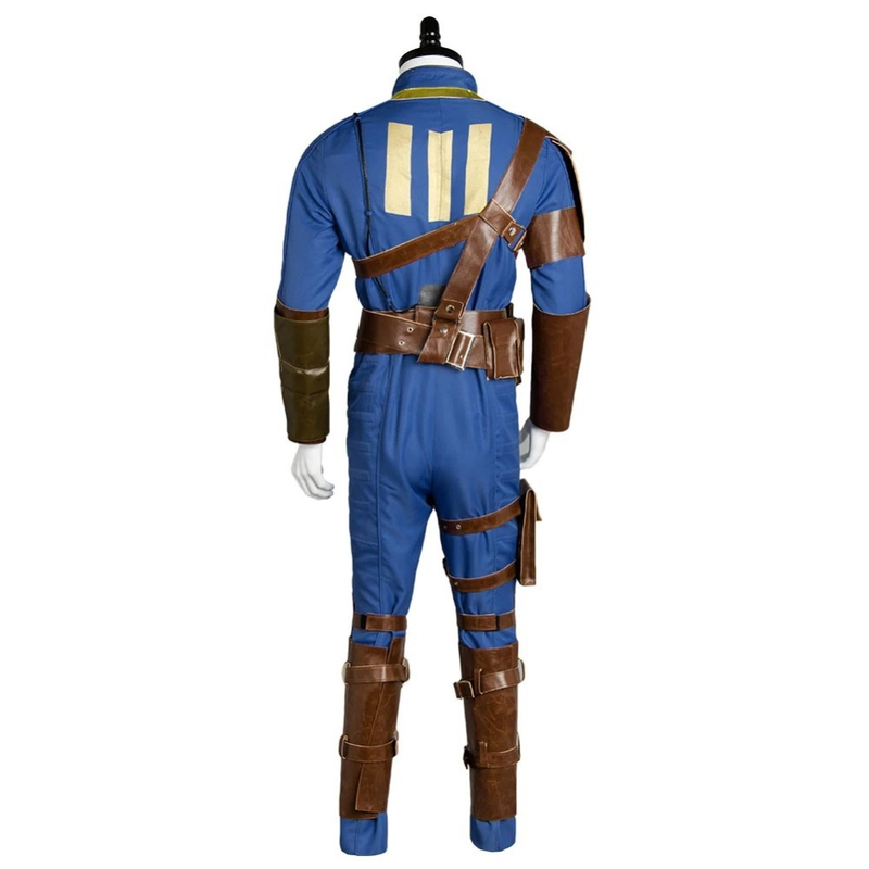 Fallout 4 Fo Nate Vault 111 Outfit Jumpsuit Uniform Cosplay Costume - CrazeCosplay