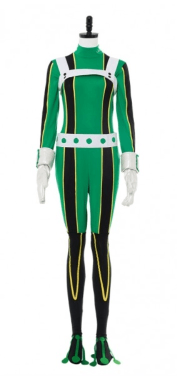 Boku No Hero Academia My Hero Academia Tsuyu Asui Outfit Cosplay Costume