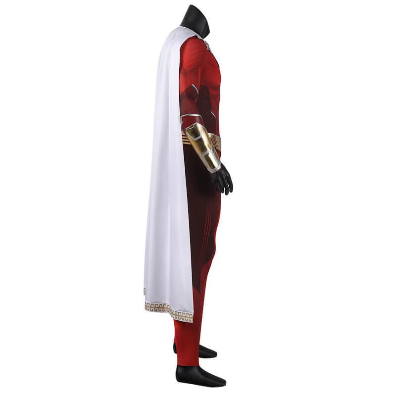 Shazam! Fury of the Gods Cosplay Suit Billy Batson Costume Superhero Zentai Bodysuit - CrazeCosplay