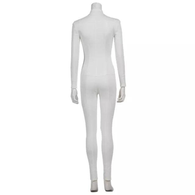 Black Widow Yelena Belova Halloween Outfit marvel Cosplay suit white Costume - CrazeCosplay