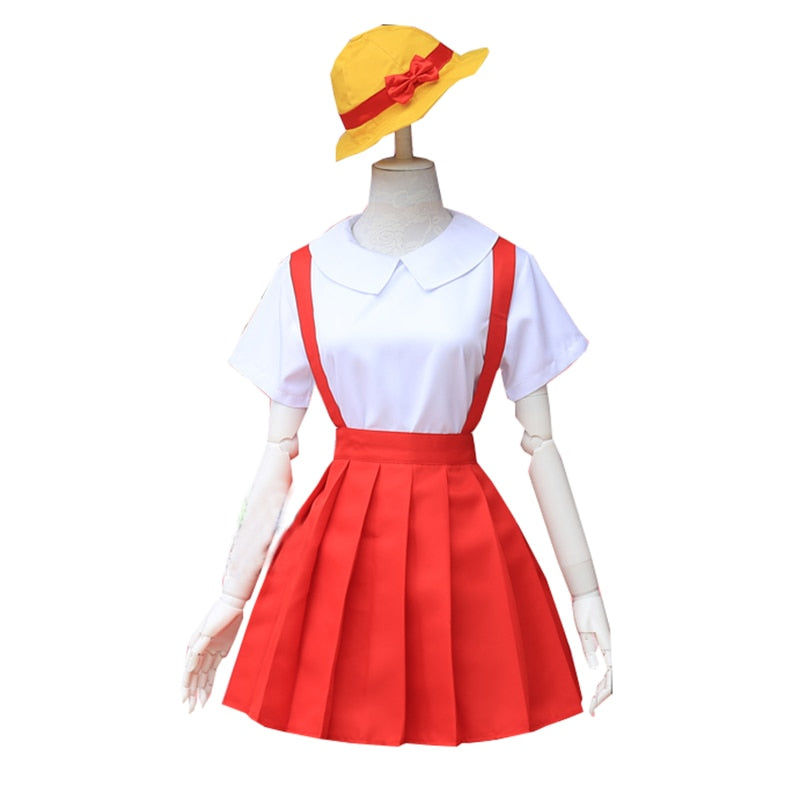 Sakura Momoko Honami Tamae Cosplay Costumes School Uniform Sailor Suit - CrazeCosplay