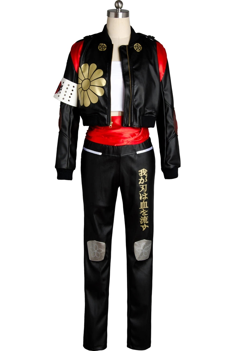 Dc Suicide Squad Katana Outfit Cosplay Costume - CrazeCosplay