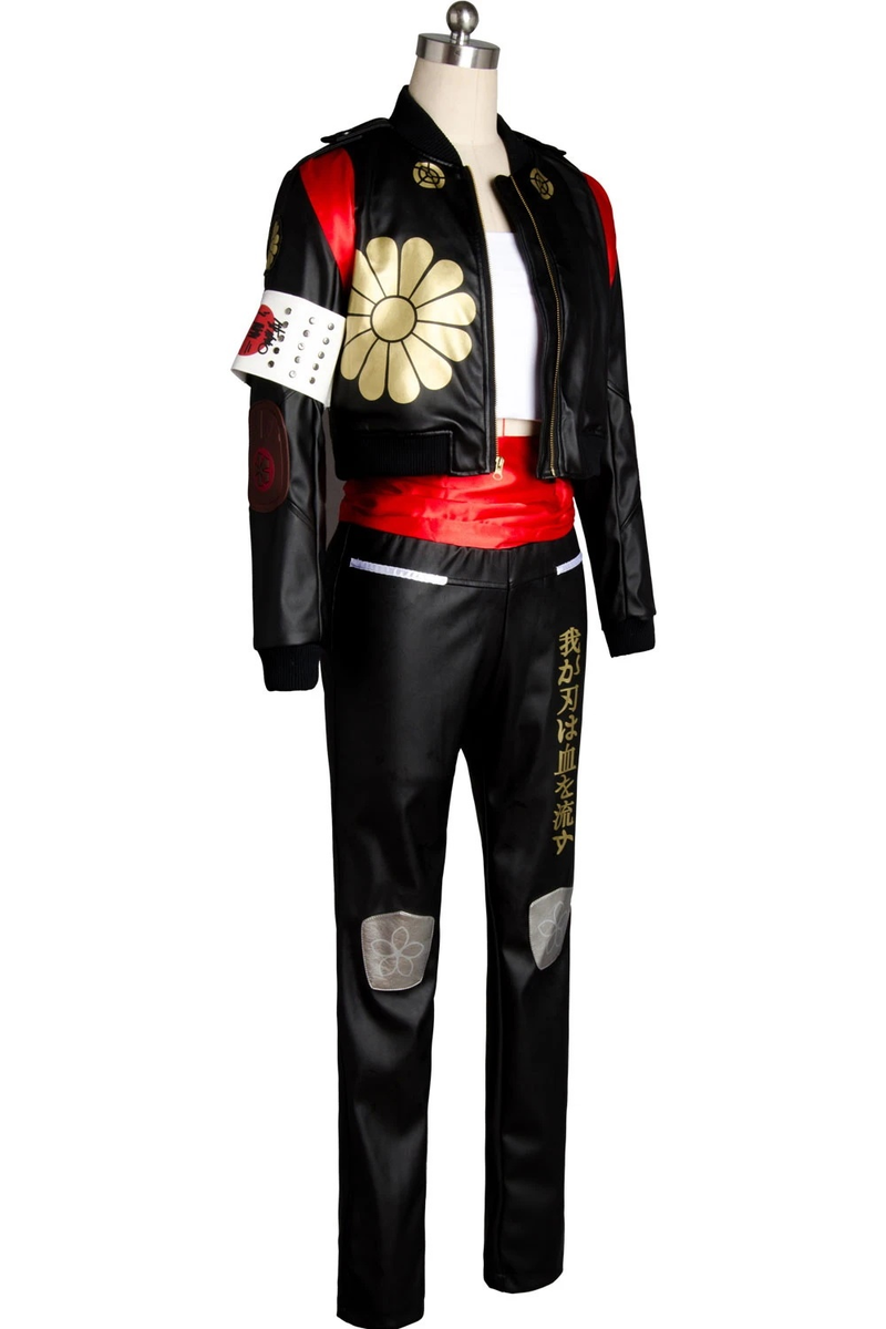 Dc Suicide Squad Katana Outfit Cosplay Costume - CrazeCosplay
