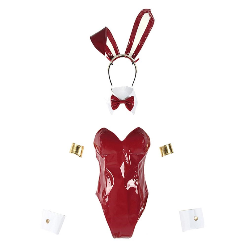 Darling In The Franxx Anime 02 Zero Two bunny girl senpai Bunny Girl Cosplay Costume bunny girl senpai costume corset - CrazeCosplay