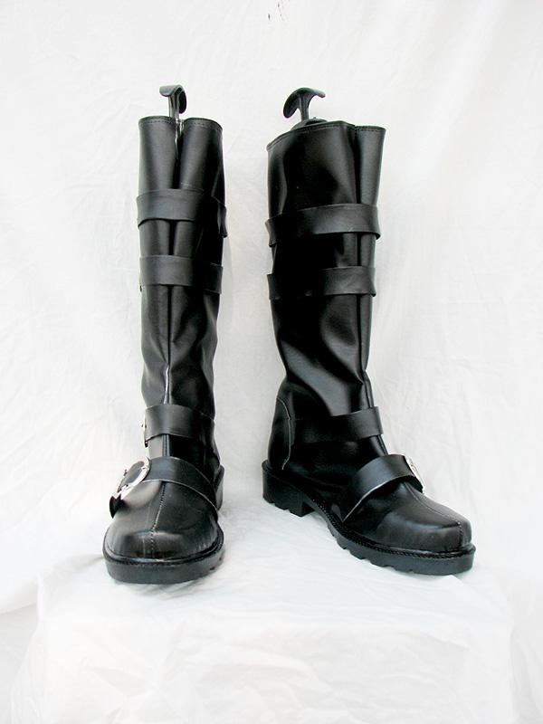 D Gray Man Arystar Krory Cosplay Boots Black Custom Made - CrazeCosplay