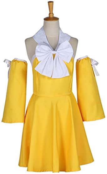 Fairy Tail Levy Mcgarden Dress Cosplay Costume - CrazeCosplay