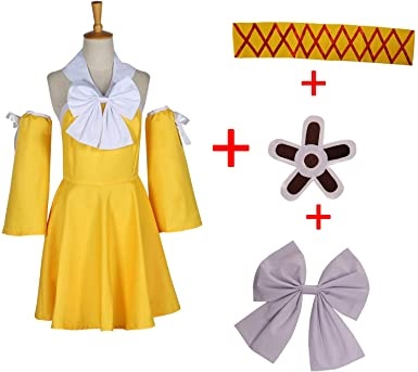 Fairy Tail Levy Mcgarden Dress Cosplay Costume - CrazeCosplay