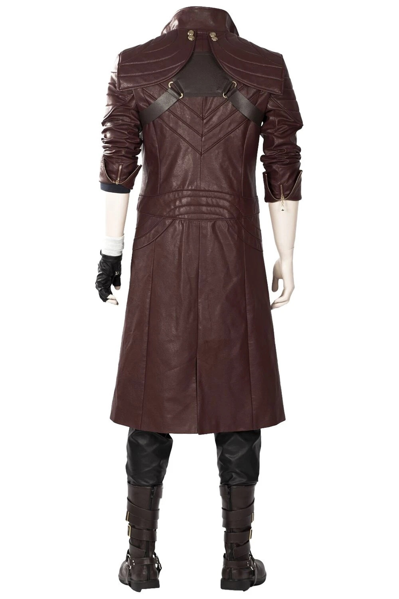 Dmc Devil May Cry 5 V Dante Outfit Trenchcoat Cosplay Costume Whole Set - CrazeCosplay