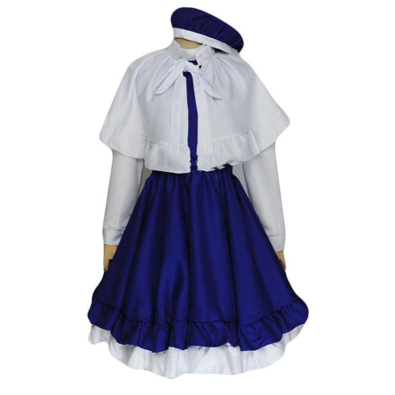 Card Captor Sakura Daidouji Tomoy Navy Outfit Cosplay Costume Dresses - CrazeCosplay