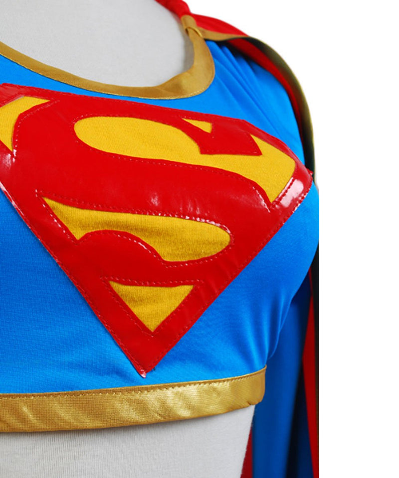 Dc Comics Supergirl Cosplay Costume Separated Version - CrazeCosplay