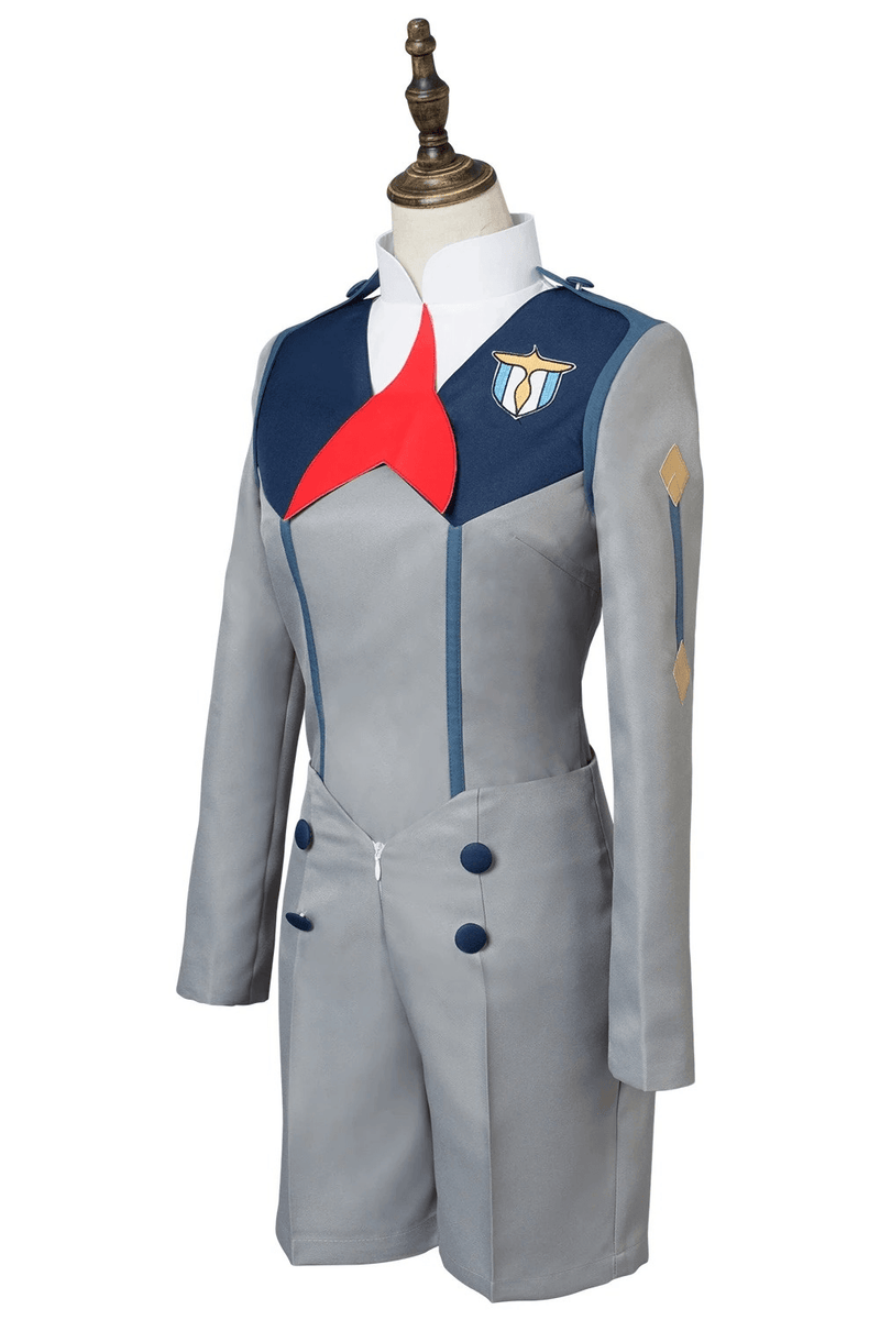 darling in the franxx hiro code 016 uniform cosplay costume - CrazeCosplay