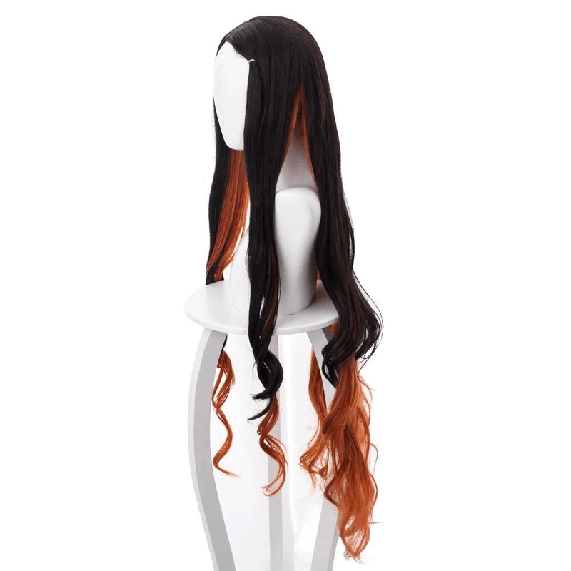demon slayer kimetsu no yaiba kamado nezuko cosplay wig - CrazeCosplay