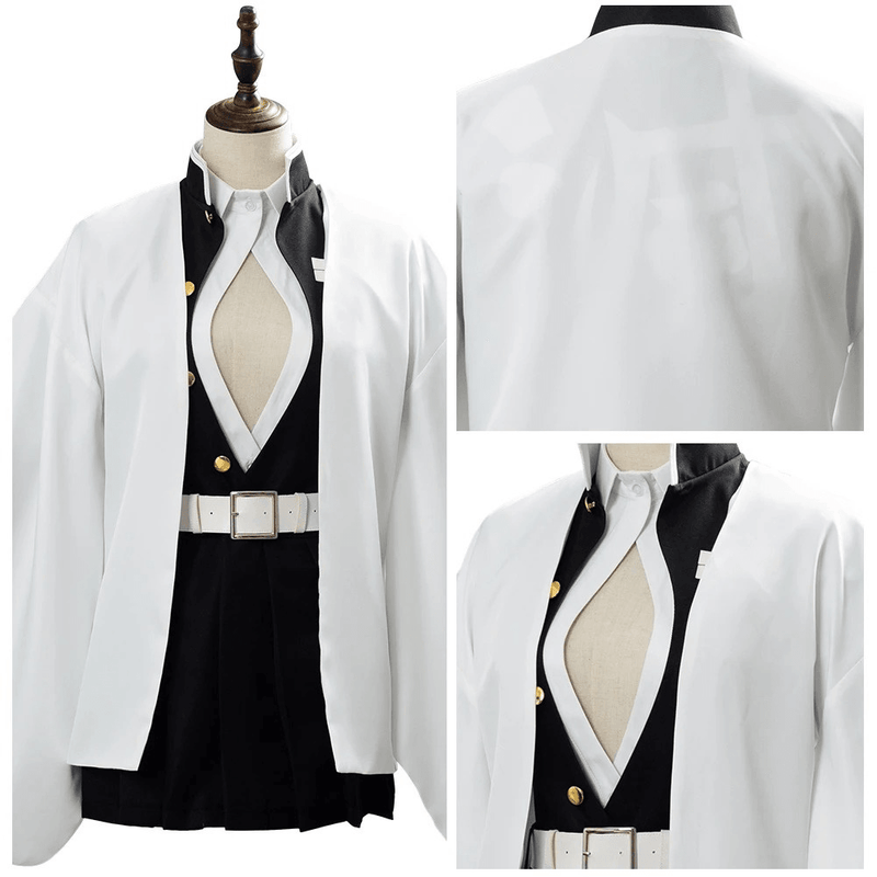 demon slayer kimetsu no yaiba kanroji mitsuri uniform cosplay costume - CrazeCosplay