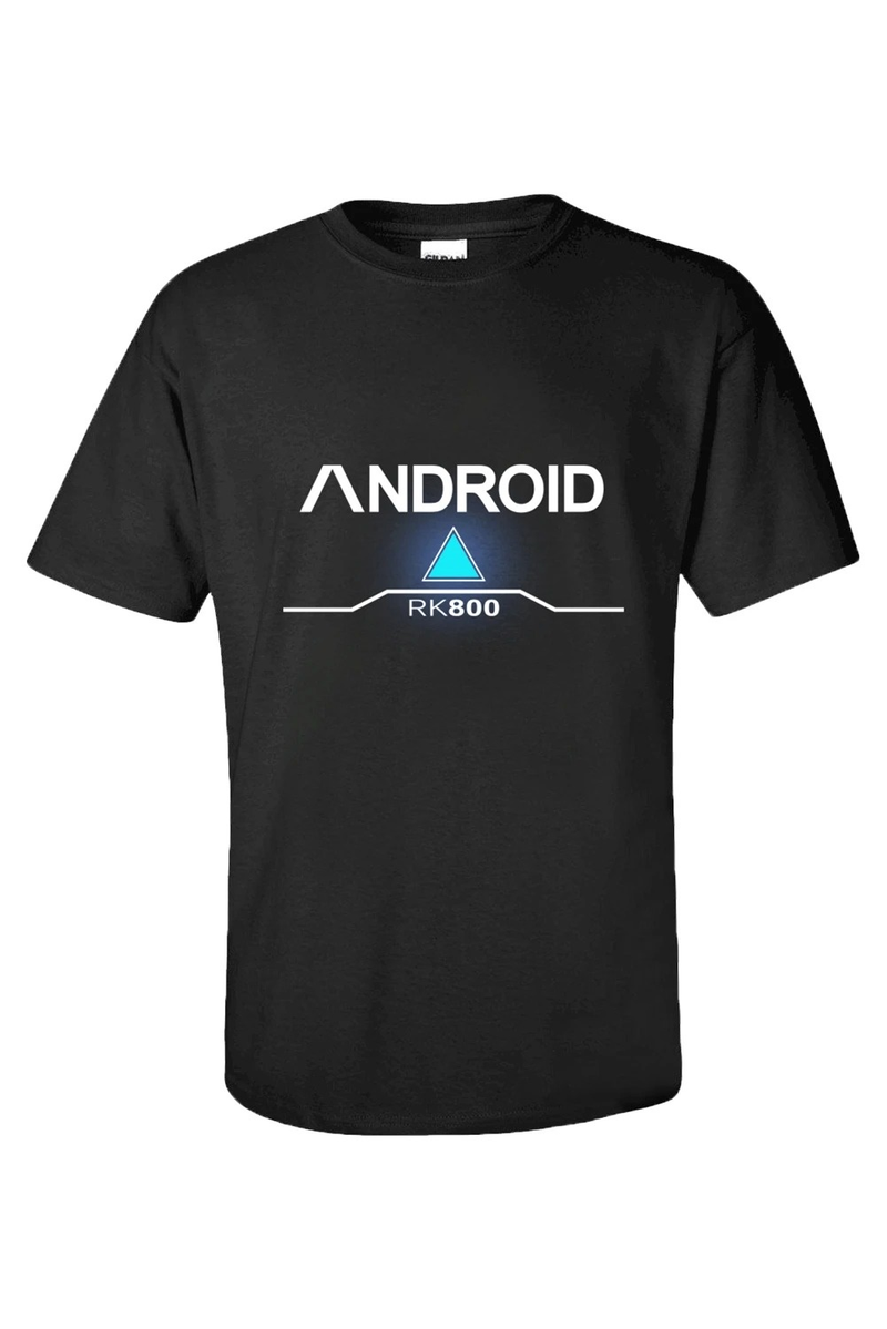 detroit become human connor rk800 t shirt - CrazeCosplay