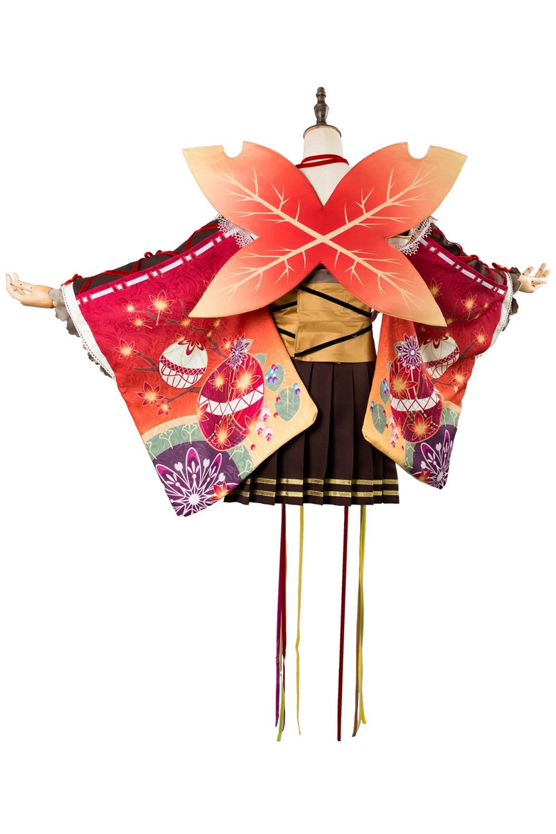 love live mari ohara aqours maple leafs ver kimono cosplay costume - CrazeCosplay
