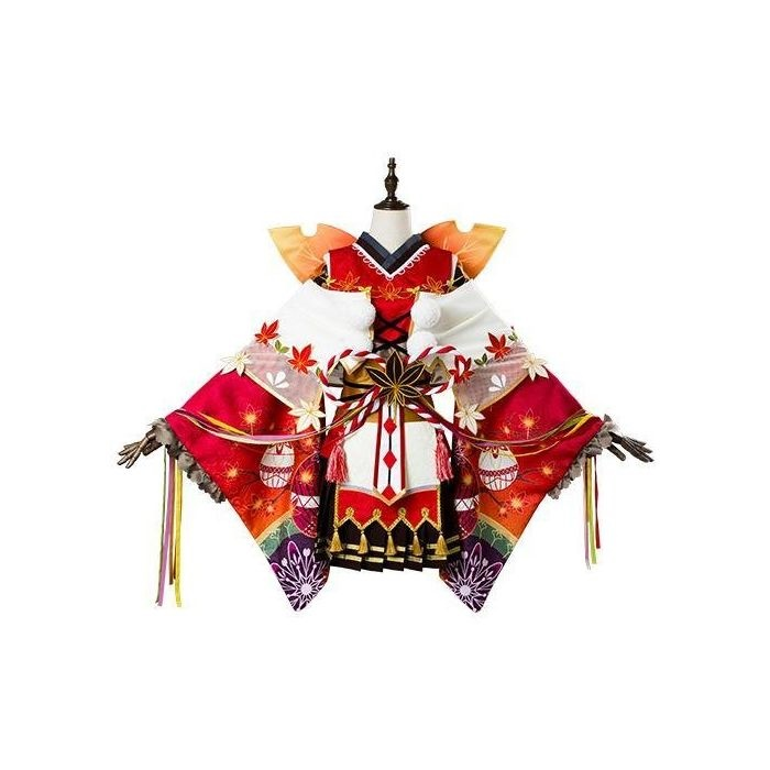 love live chika takami aqours maple leafs ver kimono dress cosplay c - CrazeCosplay