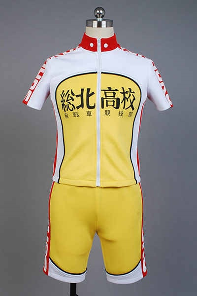 yowamushi pedal sohoku members bicycle race suit costumeosplay - CrazeCosplay