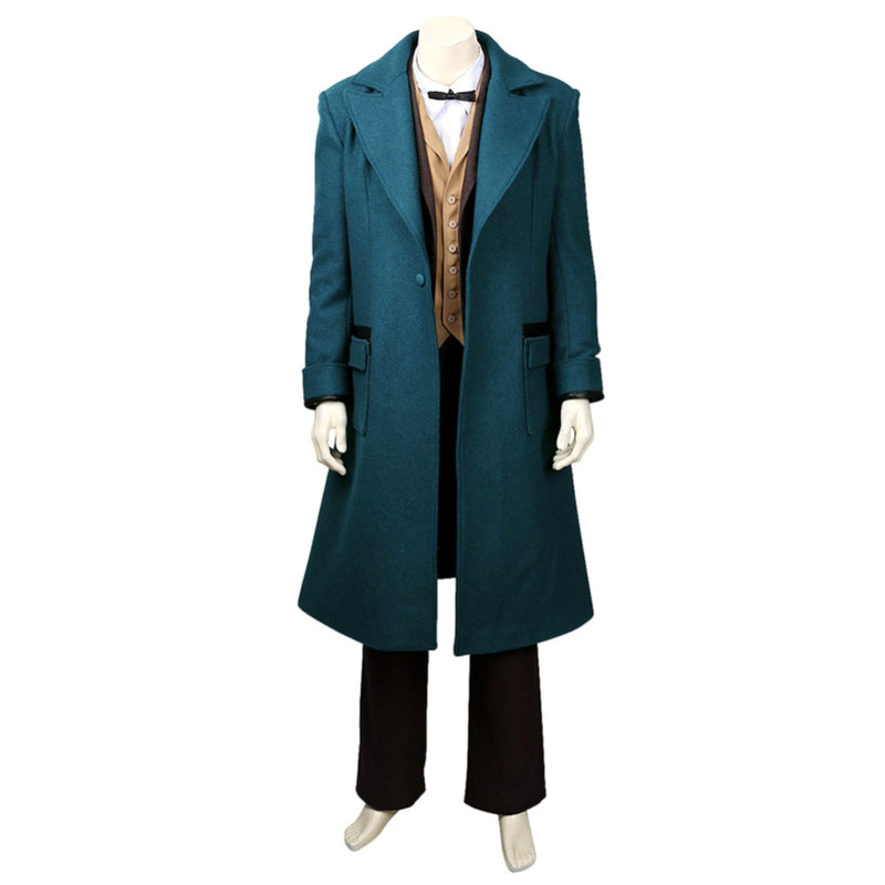 Full Set Fantastic Beasts : The Crimes of Grindelwald Cosplay Newt Scamander Cosplay Halloween Carnival Costume - CrazeCosplay