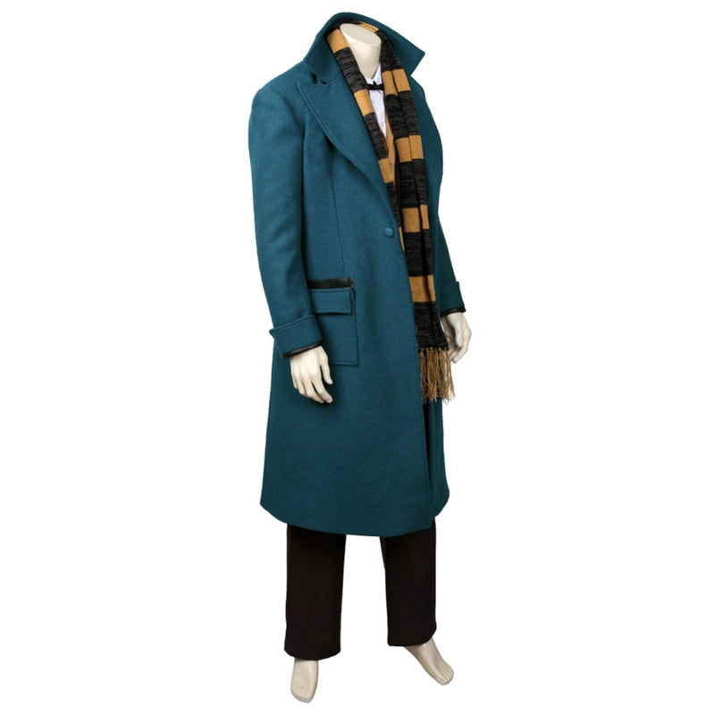Full Set Fantastic Beasts : The Crimes of Grindelwald Cosplay Newt Scamander Cosplay Halloween Carnival Costume - CrazeCosplay