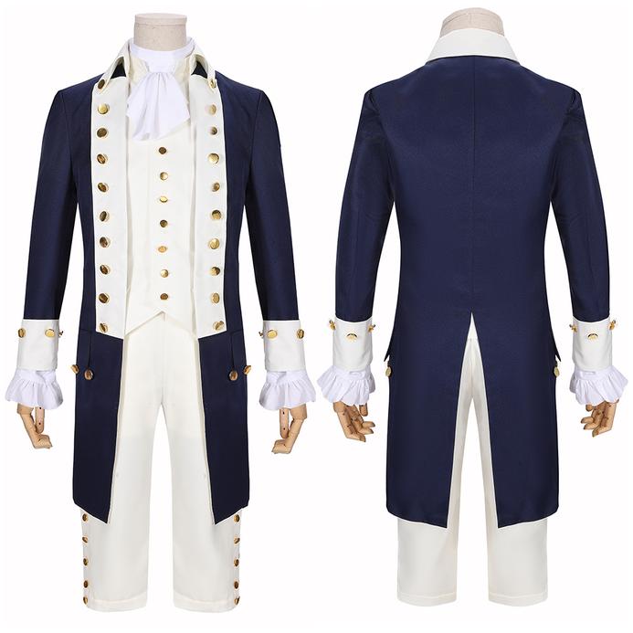Musical Hamilton Alexander Hamilton Men Uniform Outfits Halloween Carnival Suit Cosplay Costume - CrazeCosplay