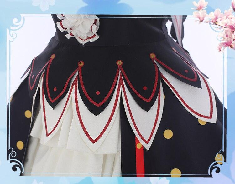 Anime Card Captor KINOMOTO SAKURA Key Outfit Cosplay Costume Women Dress - CrazeCosplay