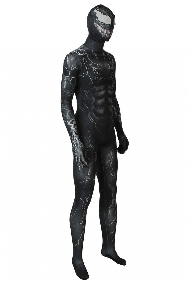 Venom Costume Eddie Brock Cosplay Jumpsuits Spideman Bodysuits - CrazeCosplay