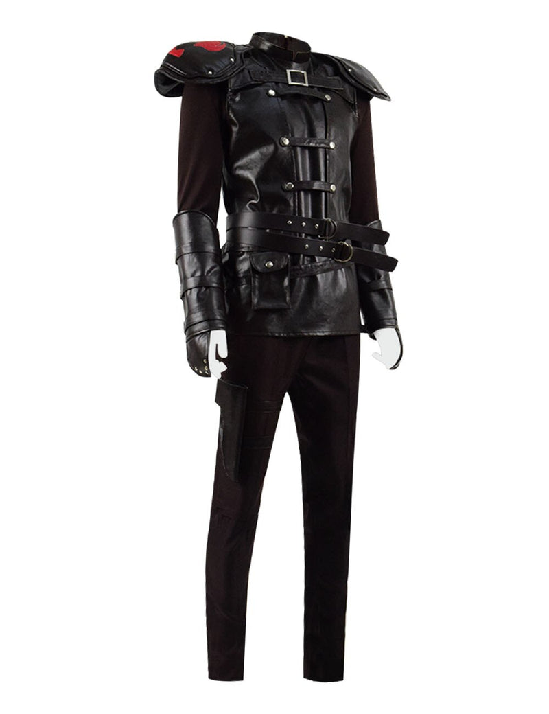 How To Train Your Dragon Hiccup Cosplay Costume PU Men's Outfit Full Set - CrazeCosplay
