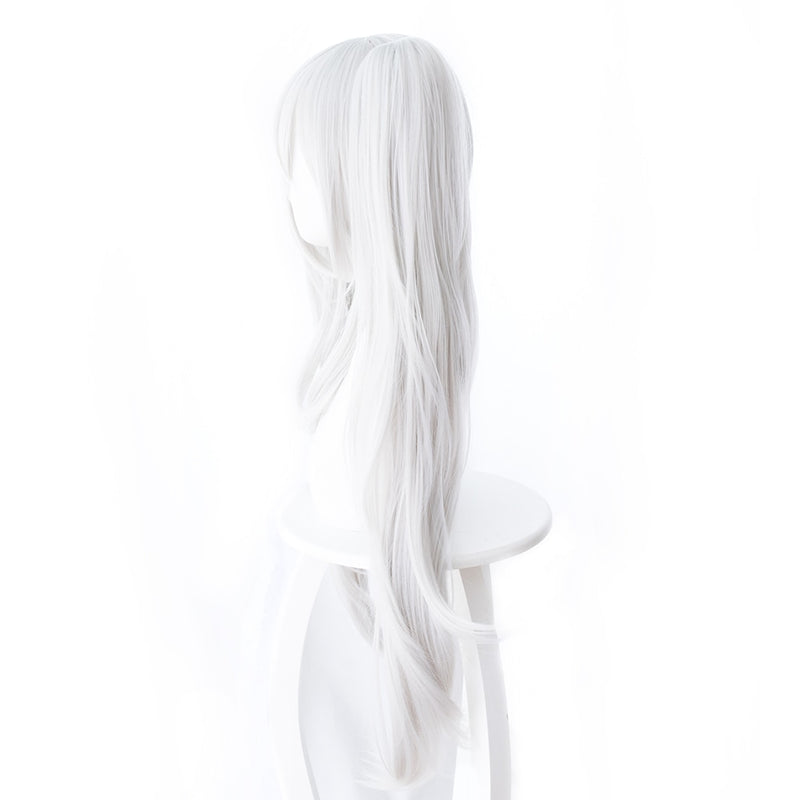 Azur Lane Cosplay Wig 80cm Silver White Long Heat Resistant Synthetic Wig Azur Lane Vampire Wig - CrazeCosplay