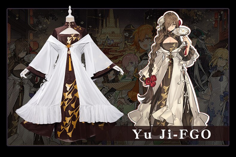Fate Grand Order/FGO Consort Yu Ji Miaoyi 4 Anniversary Cheongsam Cosplay Costume - CrazeCosplay