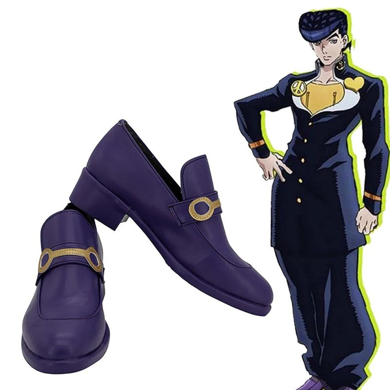 Jojos Bizarre Adventure Higashikata Josuke Cosplay Shoes - CrazeCosplay