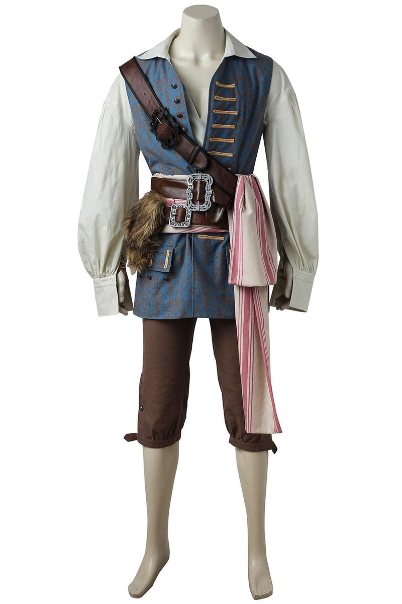 Pirates Of The Caribbean 4 Jack Sparrow Vest Costume - CrazeCosplay