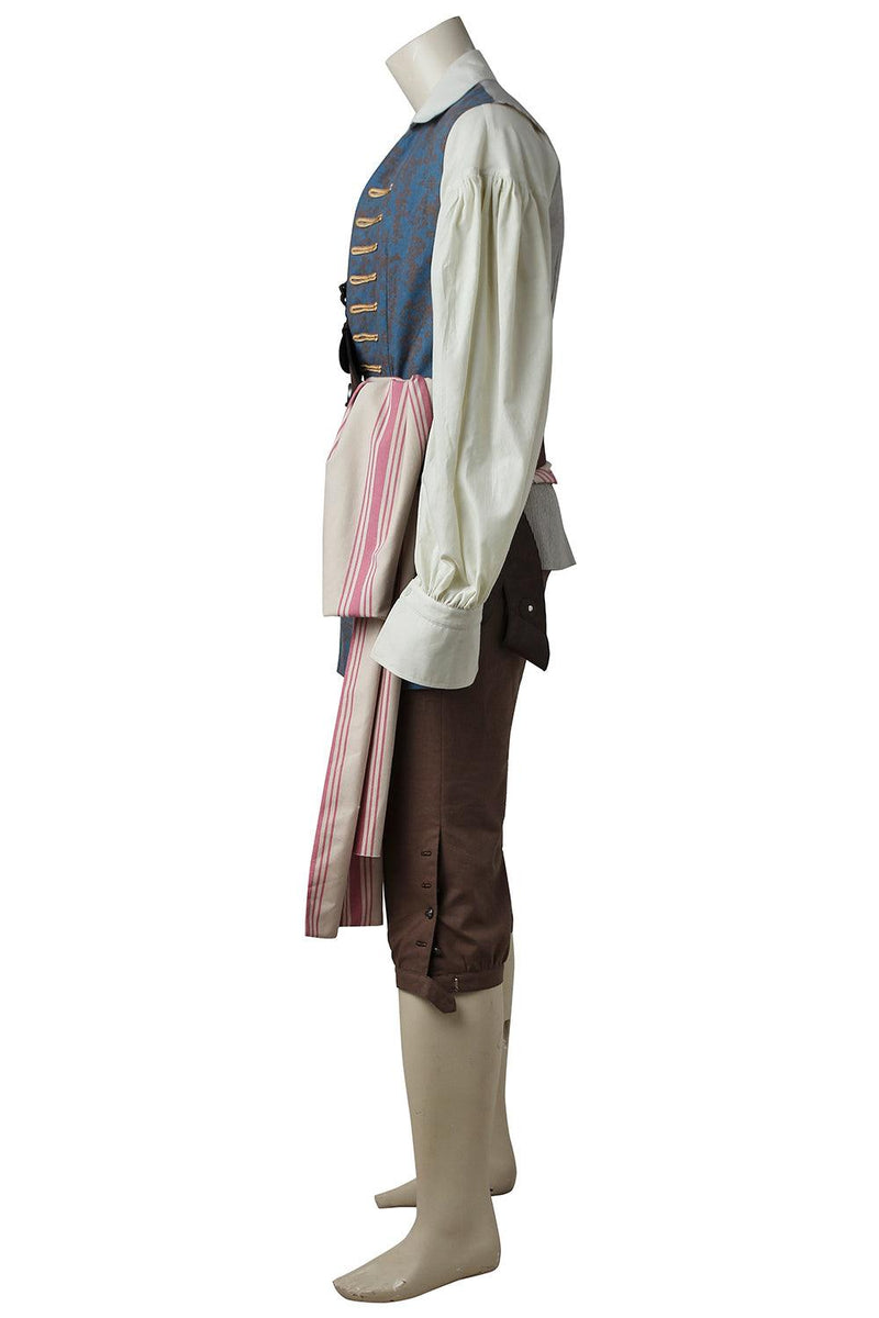 Pirates Of The Caribbean 4 Jack Sparrow Vest Costume - CrazeCosplay