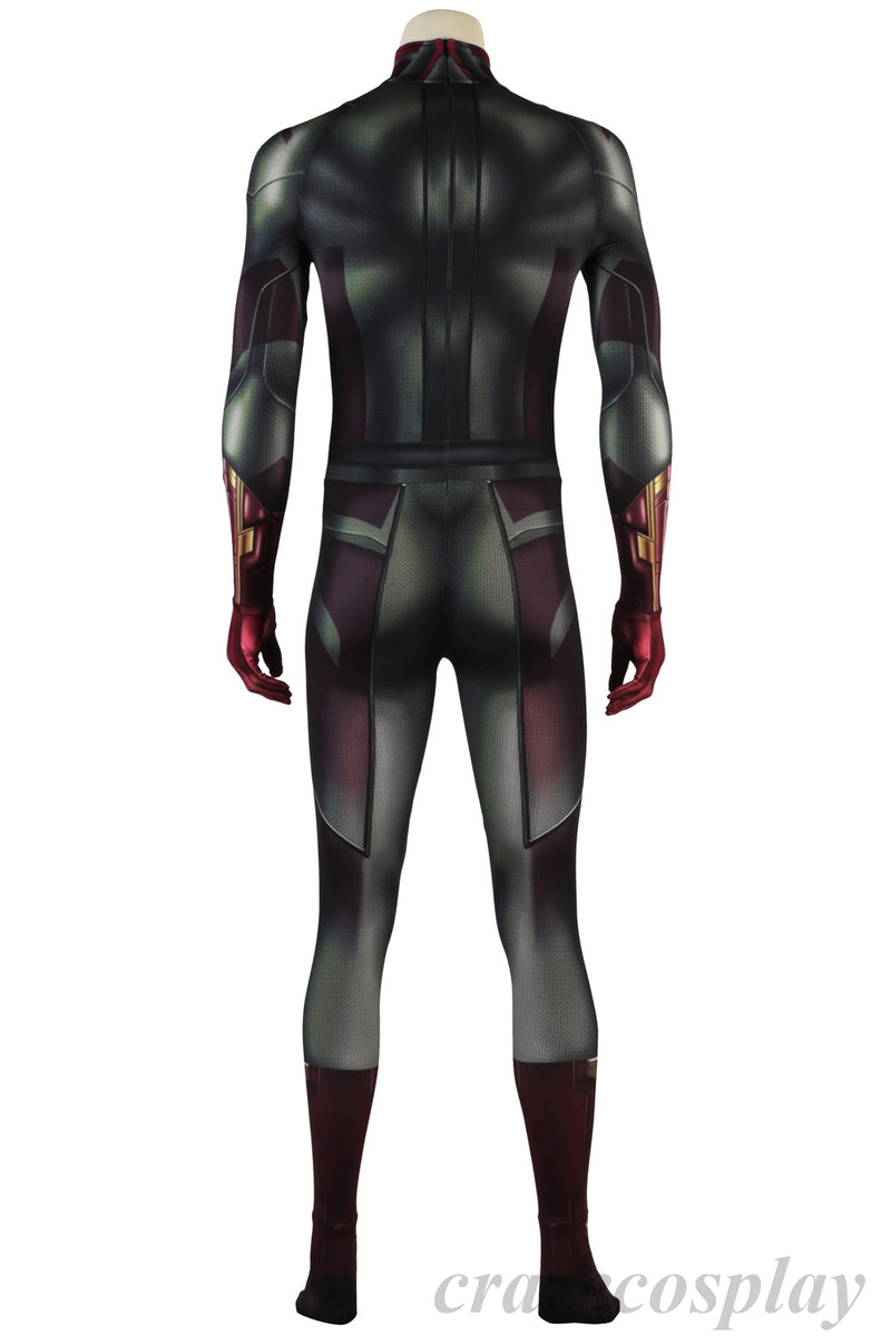 Avengers Infinity War Vision Outfit Superhero Halloween Cosplay Costume - CrazeCosplay