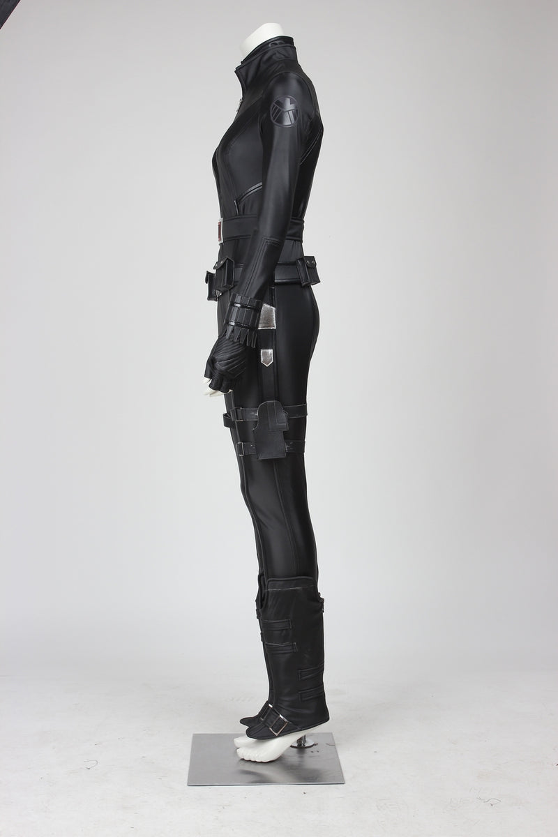 Black Widow Agents of SHIELD Cosplay Suit Classic Black Costumes - CrazeCosplay