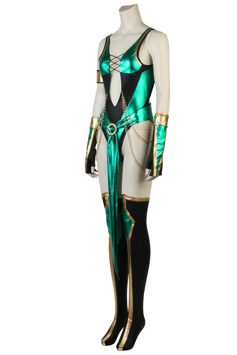 Mortal Kombat Jade Outfit Mk Halloween Cosplay Costume