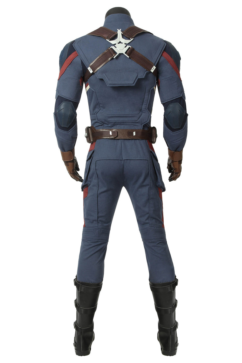 captain america civil war steve rogers uniform cosplay costume - CrazeCosplay