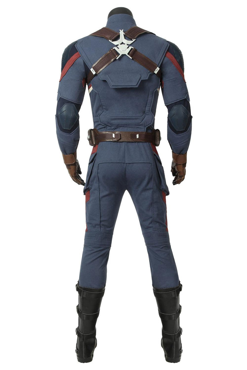 Avengers 4 Endgame Steve Rogers Captain America Cosplay Costume - CrazeCosplay