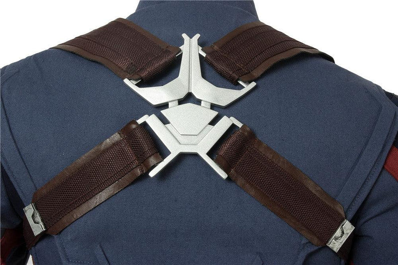 captain america civil war steve rogers uniform cosplay costume - CrazeCosplay